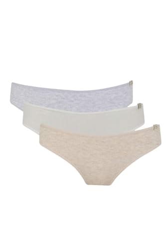 DeFacto Womens Casual Brief Underwear Package Slip Slip (pack of 1) Underpants