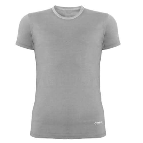 Calvino Mens Round Neck Half Sleeves Undershirt Slim Fit Base Layer Top (pack of 1) Shirt