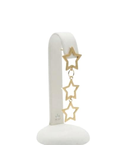 Stainless Steel Star Earrings Simple Elegant Jewelry for Women Girls