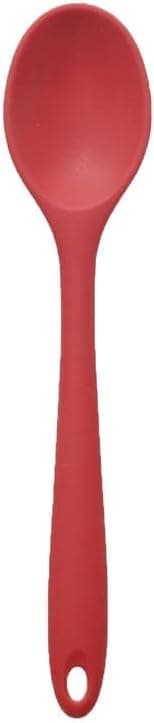 Circle M Red Silicone Spoon Spatula: Heat-Resistant Non-Stick Kitchen Utensil