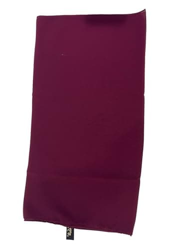 Bisha Pish-9-2363-small -dark beigeP Plain Chiffon Hijab Scarf for Women, 50x190 cm Apparel head neck covering