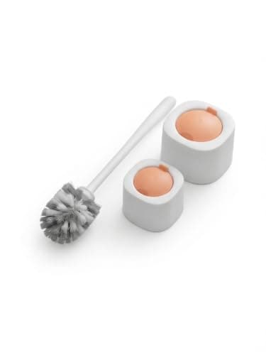 Toilet Cleaning Brush with Long Handle and Auto Open Storage Base