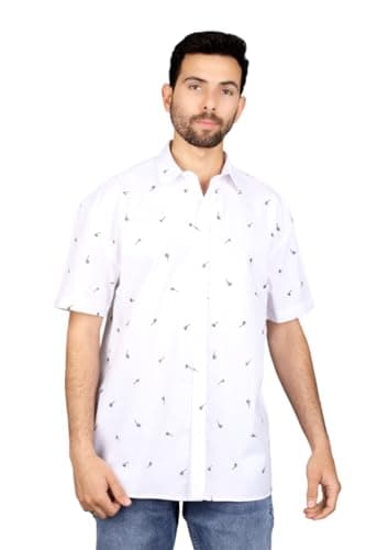 FIRE WOOD Mens print(stars) reg.sh.s Classic (pack of 1) Shirt