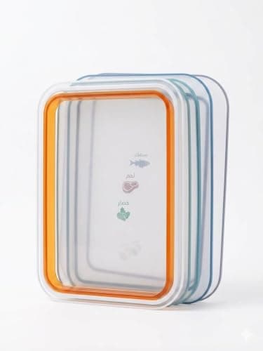 4-Piece Color-Coded Chopping Board Set with Food Icons.