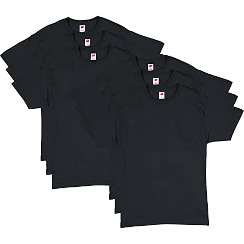 Hanes Men's Shirt, Black, 3XL
