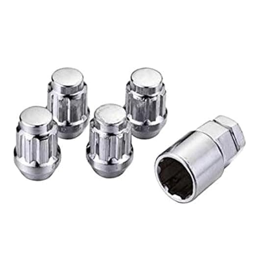 Anti-Theft Wheel Locks, Rim Lock for Protection (Nut, Size 12 * 1.25) - SA car