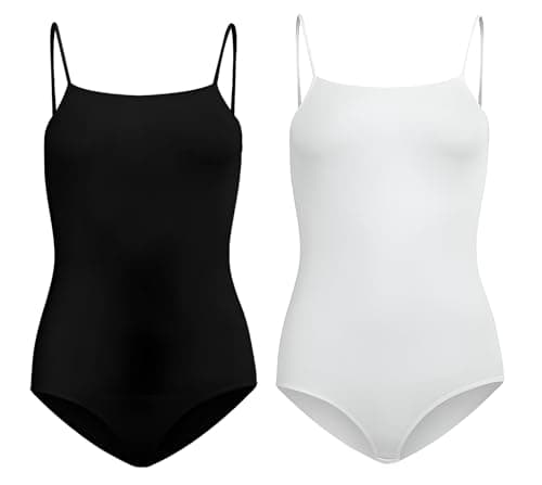 Silvy Girls Set Of 2 Pieces Wave 4 Girls Sleeveless Bodysuit Underwear Set Of 2 Pieces Wave 4 Sleeveless Bodysuit Underwear (pack of 1) Leotard