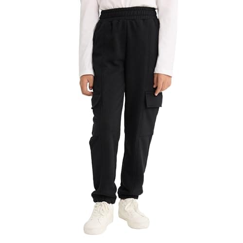 DeFacto Girls Cargo Jogger Knitted Bottom Trousers E6928A8 Trousers (pack of 1) Pants