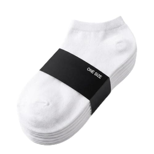 6 Pack Mens Cotton Anti Slip Socks | Mens Short Invisible Bottom Socks Comfortable Big Size M