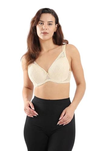 CARINA Womens Carina - Padded Bra with Lace Bra