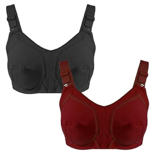 Lasso Womens Set Of 2 Pieces Cup C Super Support Bra Bra (pack of 1)