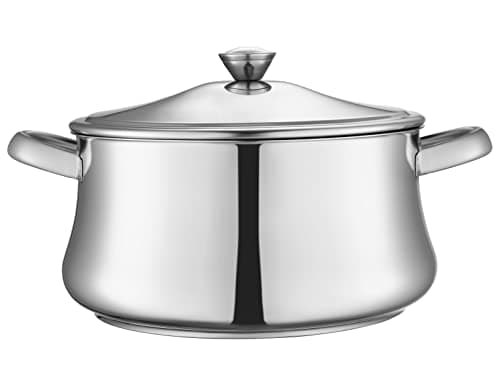 Zahran classic stewpot with handles, size 30 cm, stainless steel - 330010030 Cooking pot