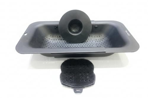 Al-Kholoud Ek 4251 a Expandable Sink Strainer Set of 3 Pieces with Handle Adjustable Kitchen Tool Drain strainer