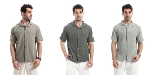 Red Circle Mens Bundle of 3 Alpine Forest Utility Shirt Bundle of 3 Alpine Forest Utility Shirt