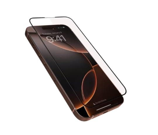 Tempered Glass Screen Protector For Iphone 16 Pro, Clear