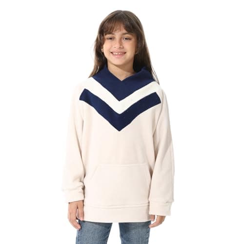 CAESAR Girls Velvet Cotton Girls Sweatshirt Velvet Cotton Girls Sweatshirt