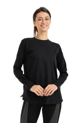 CARINA Womens Long Sleeve Relaxed T-Shirt Classic (pack of 1)