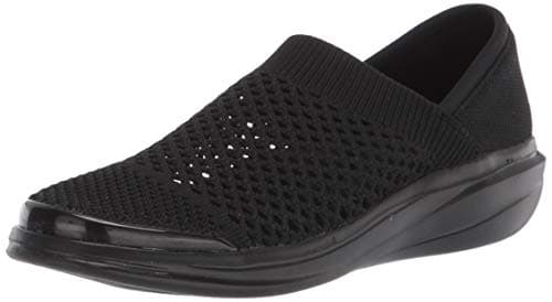 BZees Women's Charlie Loafer, Black, 39 EU Large Shoes