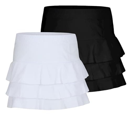 Silvy Girls Skirt Set Of 2 Pieces Wavy Skirt