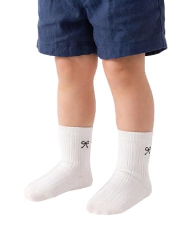 Havana Socks Little Bow - Kids Socks LITTLE_BOW_KIDS_SOCKS | Crew Length, Cotton Blend, Breathable, Comfortable