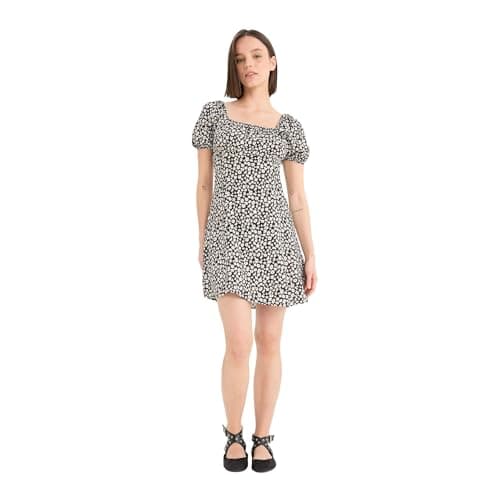 DeFacto womens E0873AX Short Sleeve Woven Dress