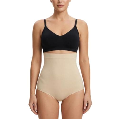 CARINA Womens Seamless High Waist Brief Corset Briefs Underpants