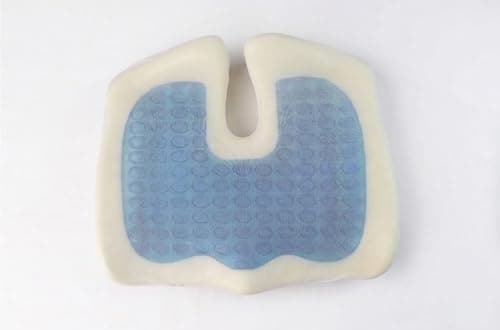 Upgraded Medical Sitting Pillow Helps Distribute Weight and Reduce Pressure During Long Sitting, Memory Foam with Cooling Gel Technology