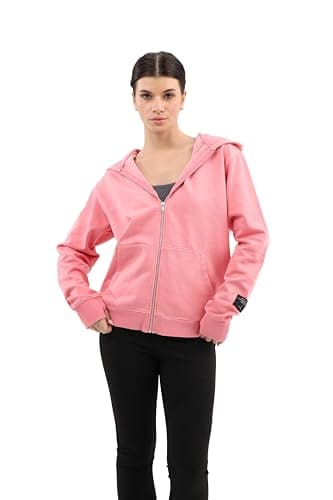 ASTK womens STONE WASH FITTED Hooded Sweatshirt
