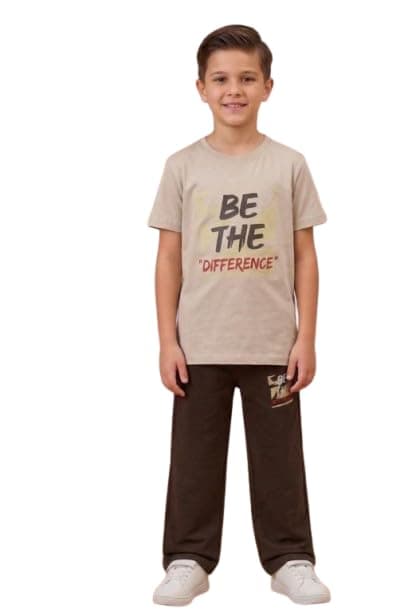 Boys T-Shirt and Jogger Pants Set, 641 Coordinated outfit