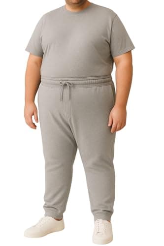 Miza Winter Sweatpants for Adults, Milton Cotton Lined, Sizes 4X-6X, Pilling and Shrinkage Resistant Pants