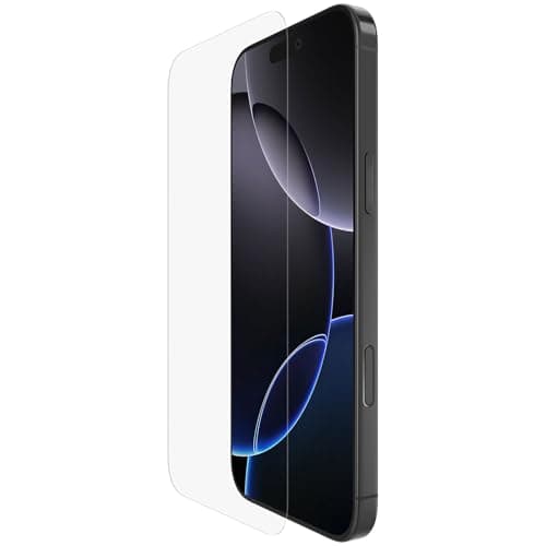 2.5D HD Clear Tempered Glass Screen Protector Ultra Smooth Touch Supports Fingerprint Unlock Compatible With iPhone 15 Pro Max