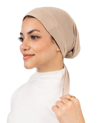 Cotton Kuwaiti with Tie-Back Apparel head neck covering