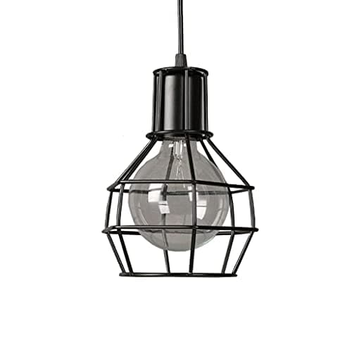 Generic Sign 3 Pieces Bomb Vintage Ceiling Decorative Lighting Unit, Black