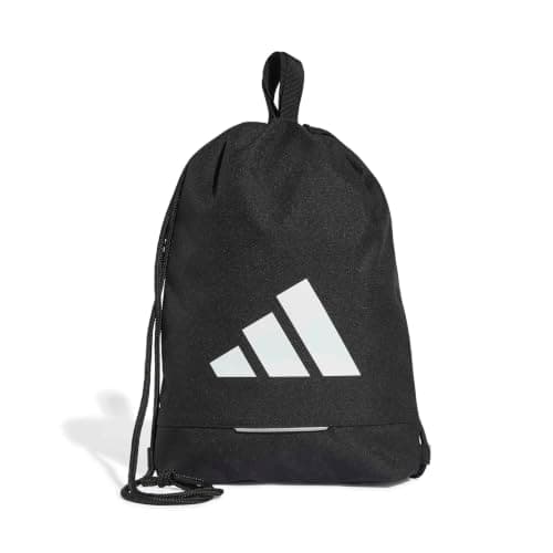 adidas Unisex-Kids GYM BAG, Black, One Size Shoe bag