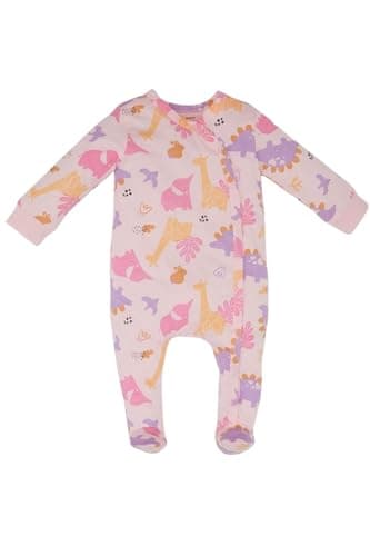 DeFacto BabyGirl Regular Fit Bike Neck Knitted Overalls E6045A5, Light Pink 3-6 M