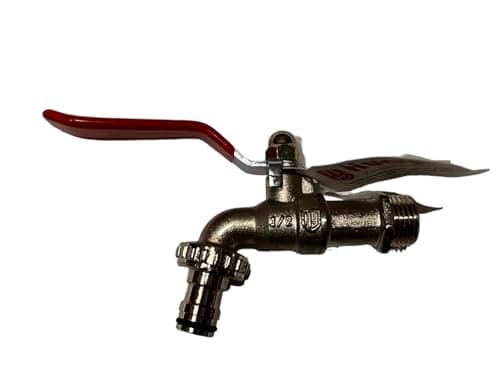 Tap Brass Faucet can be used in kitchen, bathroom, laundry and garden 0.5 inch