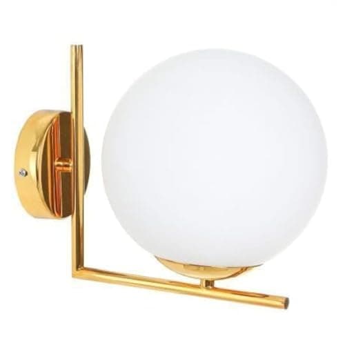 Generic Abalek 1 Bulb Without Bulbs 18x15x18cm Gold