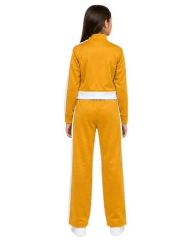 CAESAR Womens Girls' winter tracksuit featuring a fur-lined back and a half-zip closure on the chest Girls' winter tracksuit featuring a fur-lined back and a half-zip closure on the chest Outerwear