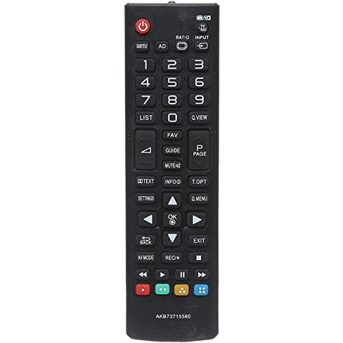 Replacement Remote Control Compatible with LG-TV/LCD/LED