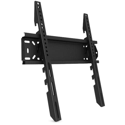 ST 6500 Fixed TV Wall Mount Bracket for 42–65 Inch LCD LED TVs, Heavy Duty 60kg Load, Universal VESA Support, Easy Installation, Black