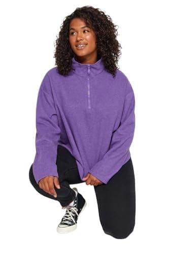 Trendyol Womens Sweatshirts Plus Size Sweatshirt (pack of 1) Sweater