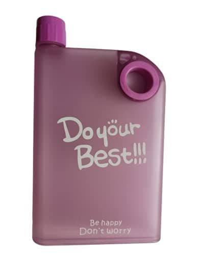 Notebook Chic Water Bottle - 380ml, Clear