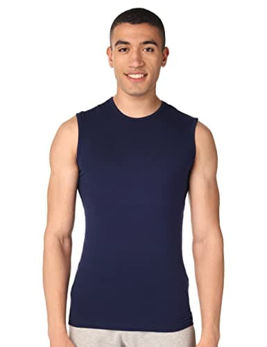 Dice Mens Crew Neck Solid Muscle Tee Undershirt (pack of 1) Shirt