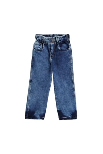Junior Kids Black Denim Pant, BLACK, 14