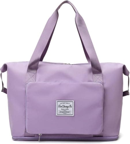 Waterproof Foldable Travel Bag Lightweight Nylon Oxford Carry On for Women