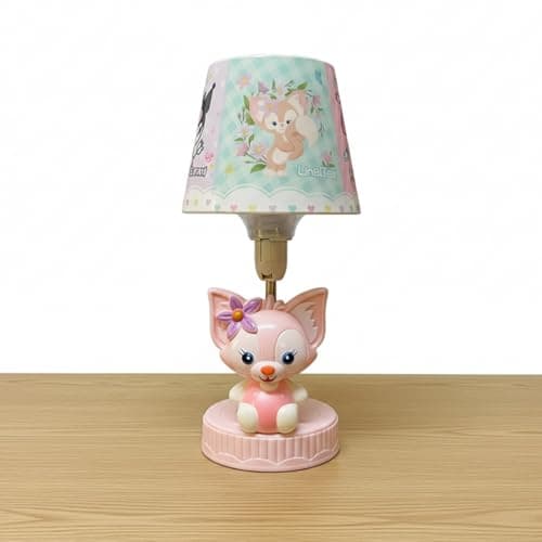 Desk Lamp, Foldable Table Light with Soft Illumination, Power Switch and Stable Fixed Base for Study, Bedside Reading, Bedroom and Office, Pink