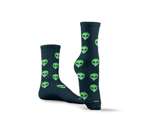 Havana Socks Little Alien Black LITTLE_ALIEN_SOCKS