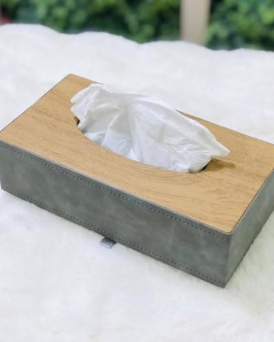 Premium Leather Tissue Box Multicolor | Modern Tissue Organizer for Office & Car – Practical Decor ne Facial tissue holder