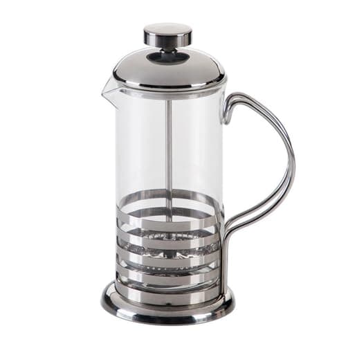 FlySea French Press Coffee Maker 600ml Glass with Stainless Steel Filter