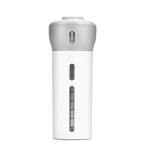 Nacuwa ALIN Travel Bottles Set (Upgraded Version), 4-in-1 Organized Leak Proof Travel Size Toiletries, Refillable Travel Liquid/Lotion Container Kit - TSA Approved Spray bottle